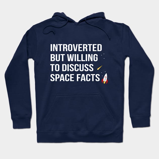 Space Facts! Hoodie by Plan8